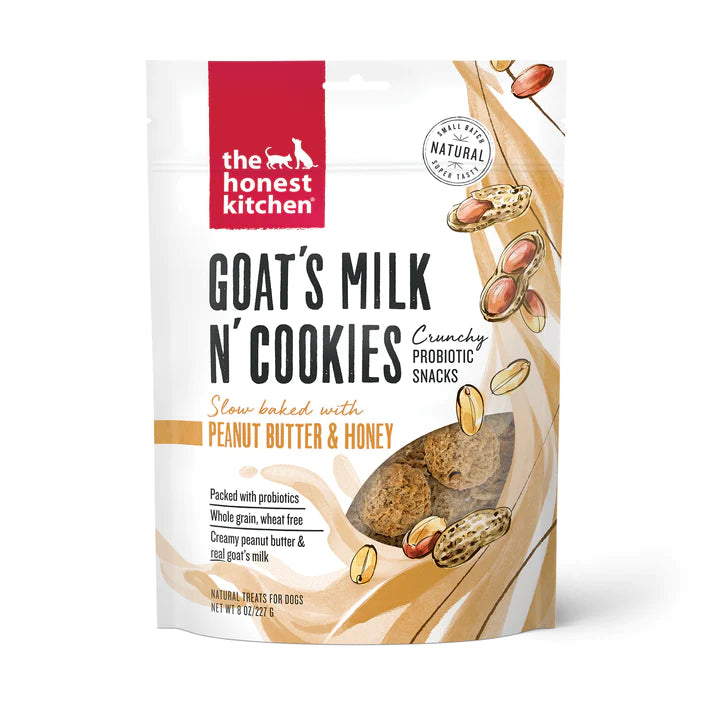 The Honest Kitchen Peanut Butter and Honey Goats Milk n' Cookies