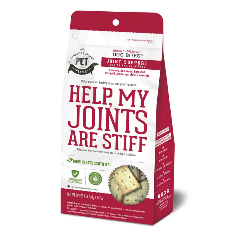 Help, My Joints are Stiff! Joint Support Supplement Dog Biscuits