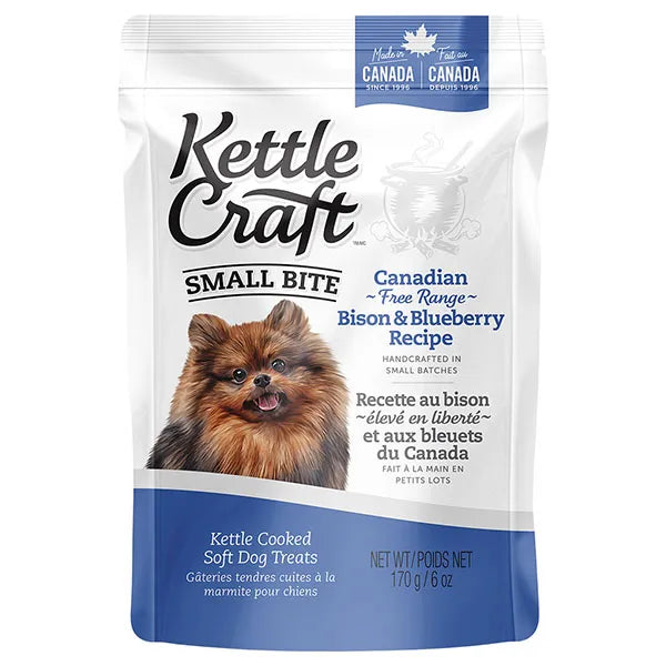 Kettle Craft Small Bite Canadian Bison and Blueberry Recipe