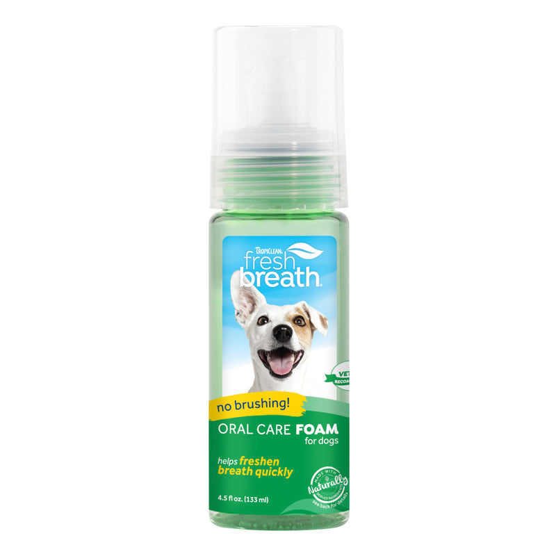Tropiclean Fresh Breath Oral Care Foam