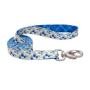 Sublime Dog Leash Green, Yellow & Navy Chevrons