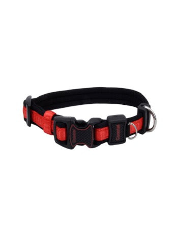 Inspire Adjustable Dog Collar Red