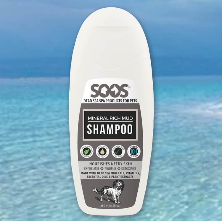 Soos Mineral Rich Mud Shampoo for Dogs and Cats