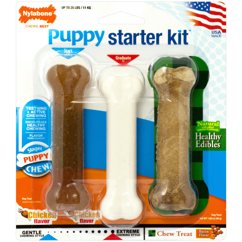Puppy Starter Kit Dog Chew Toys & Treat