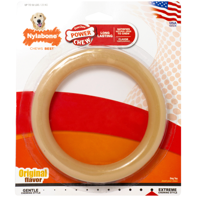 Nylabone Power Chew Ring Dog Toy