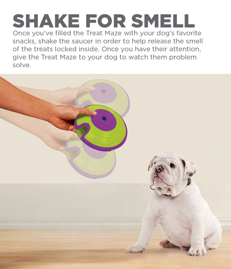 Outward Hound Treat Maze Interactive Puzzle Dog Toy