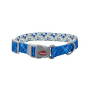 Sublime Adjustable Dog Collar Navy Plaid