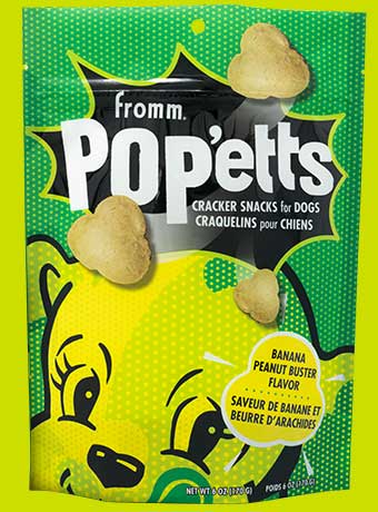 Fromm Pop'etts Banana Peanut Buster Flavor