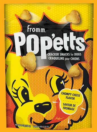 Fromm Pop'etts Chompy Cheese Flavor