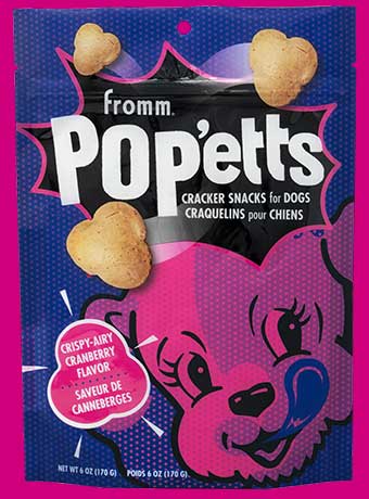 Fromm Pop'etts Crispy-Airy Cranberry Flavor