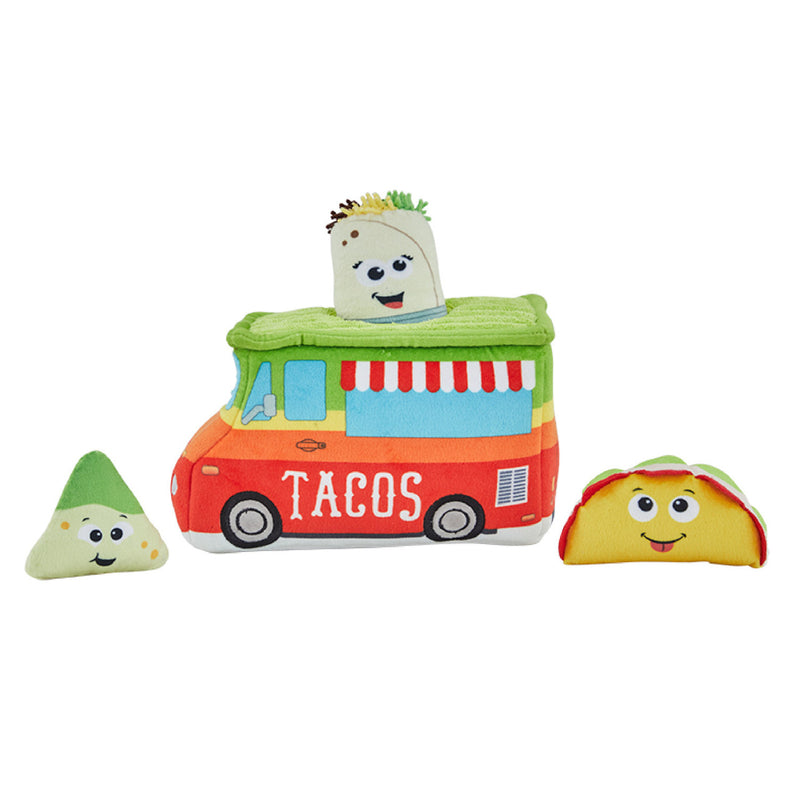 Outward Hound Hide A Taco Plush Dog Toy Puzzle