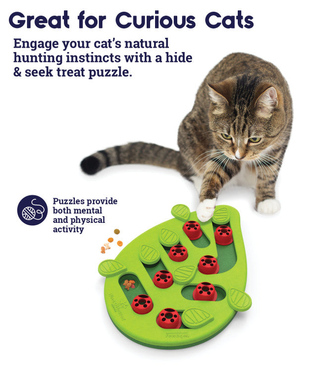 Outward Hound Buggin' Out Puzzle & Play Cat Game