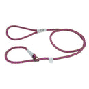 K9 Explorer Reflective Braided Rope Slip Dog Leash Orchid